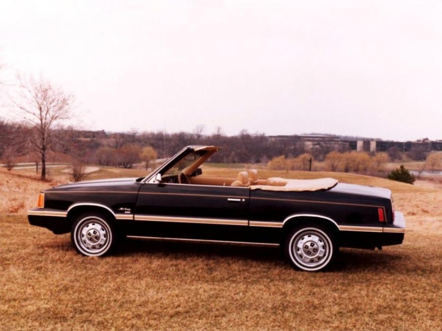  Dodge Aries Convertible by Con-Tec 1981 года  (фото 1 из 2)